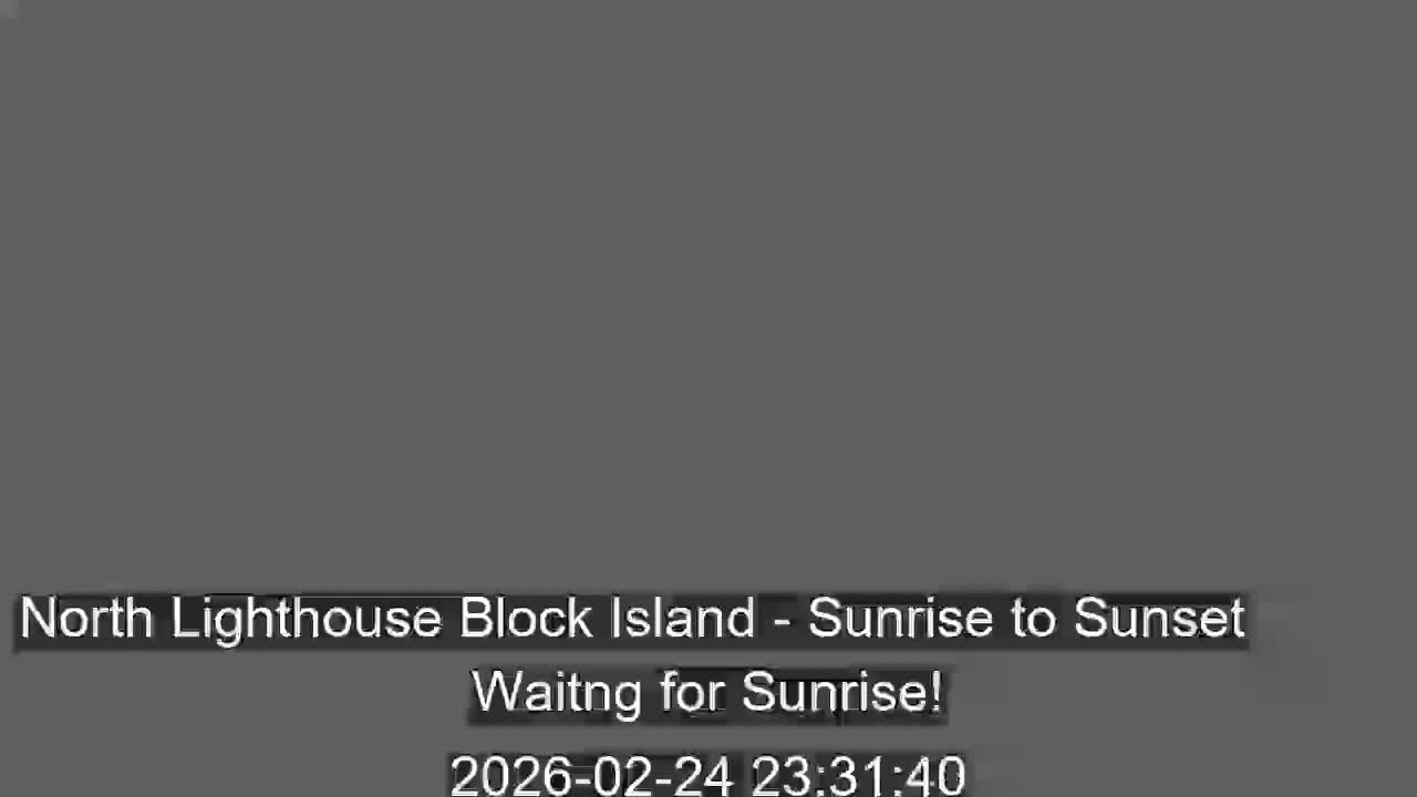 North Lighthouse, Live Cam - Block Island, RI USA 
