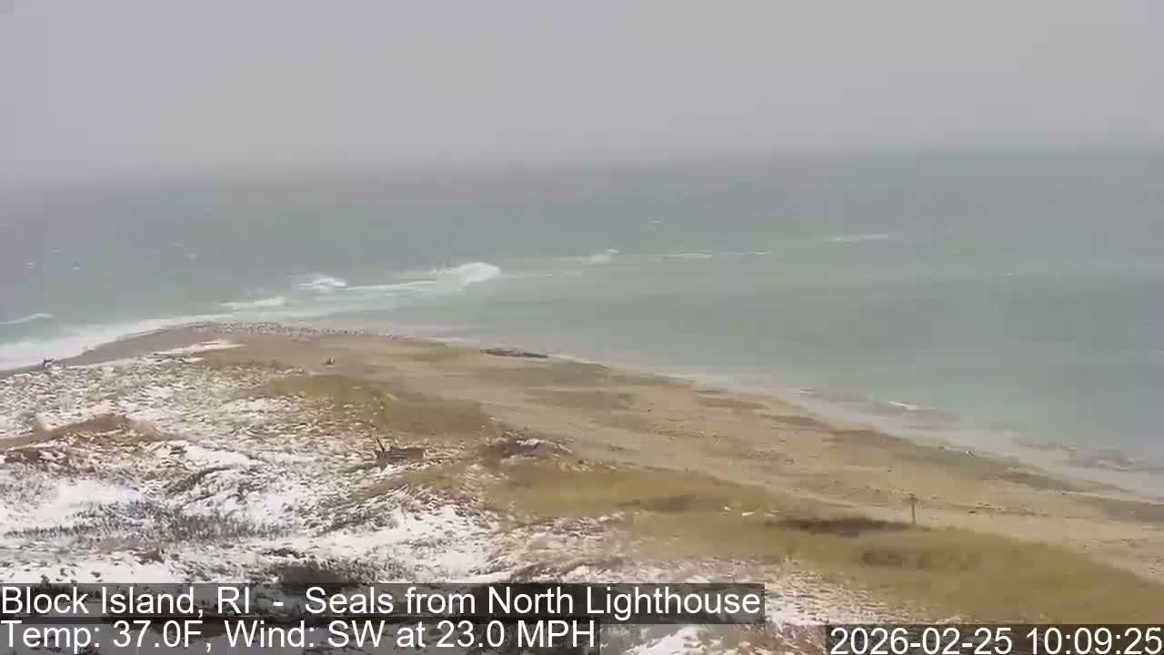 North Lighthouse, Live Cam - Block Island, RI USA 