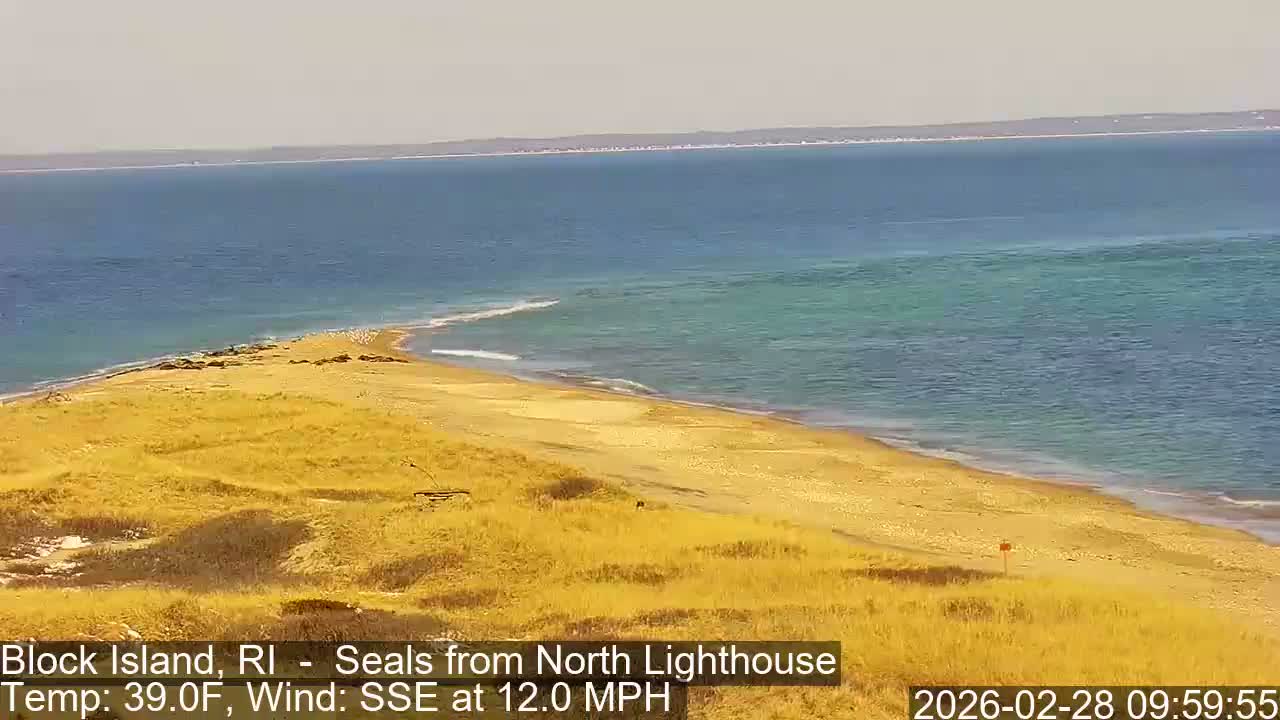North Lighthouse, Live Cam - Block Island, RI USA 