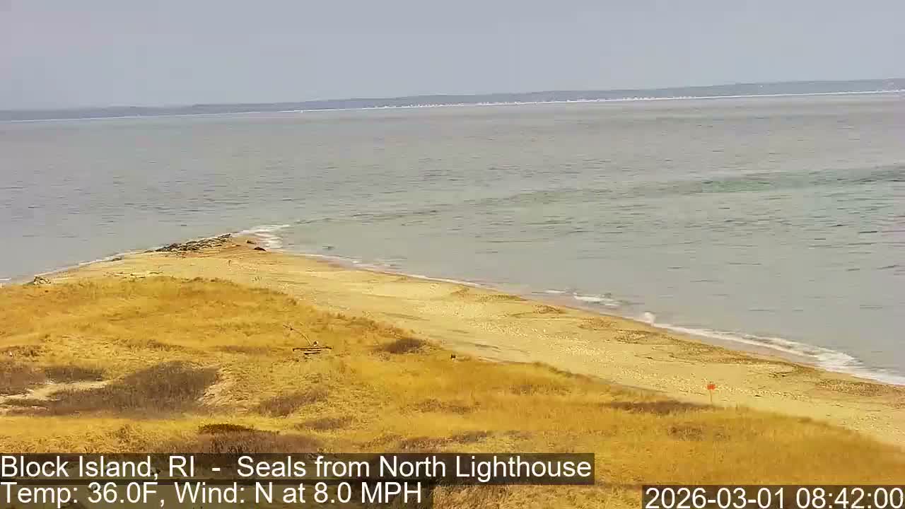 North Lighthouse, Live Cam - Block Island, RI USA 