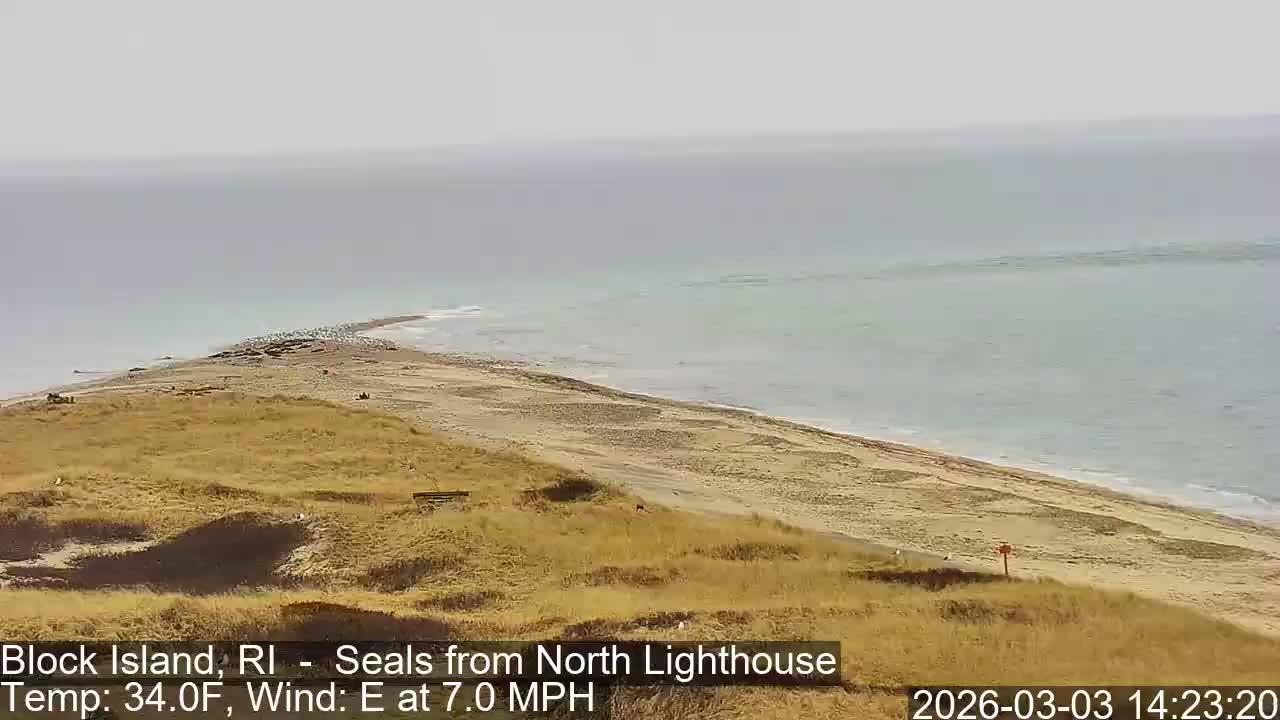 North Lighthouse, Live Cam - Block Island, RI USA 
