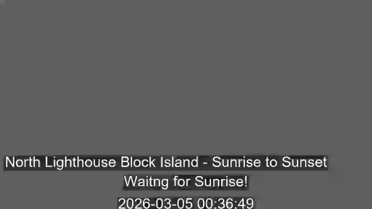 North Lighthouse, Live Cam - Block Island, RI USA 