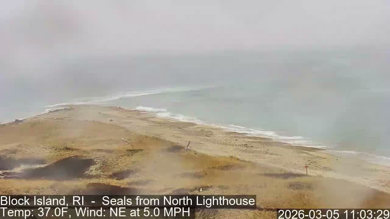 North Lighthouse, Live Cam - Block Island, RI USA 
