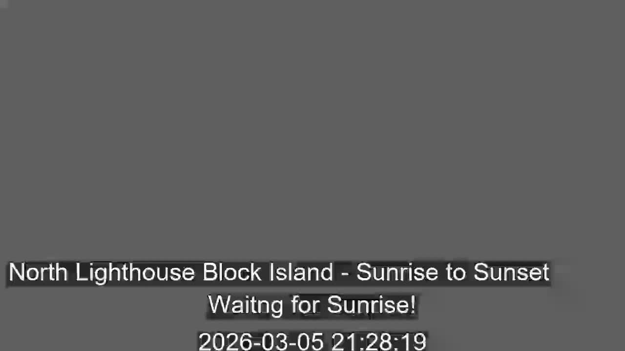 North Lighthouse, Live Cam - Block Island, RI USA 