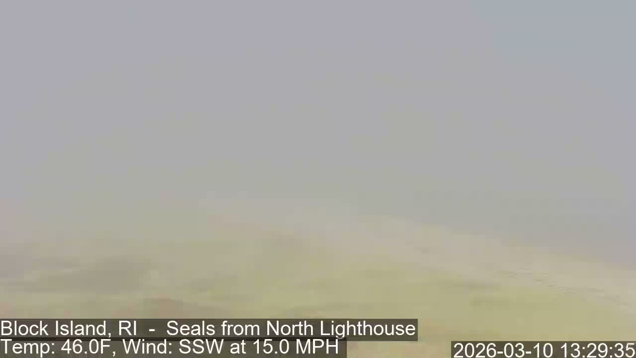 North Lighthouse, Live Cam - Block Island, RI USA 