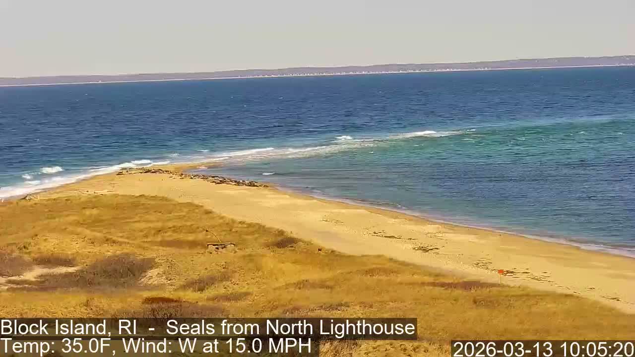 North Lighthouse, Live Cam - Block Island, RI USA 