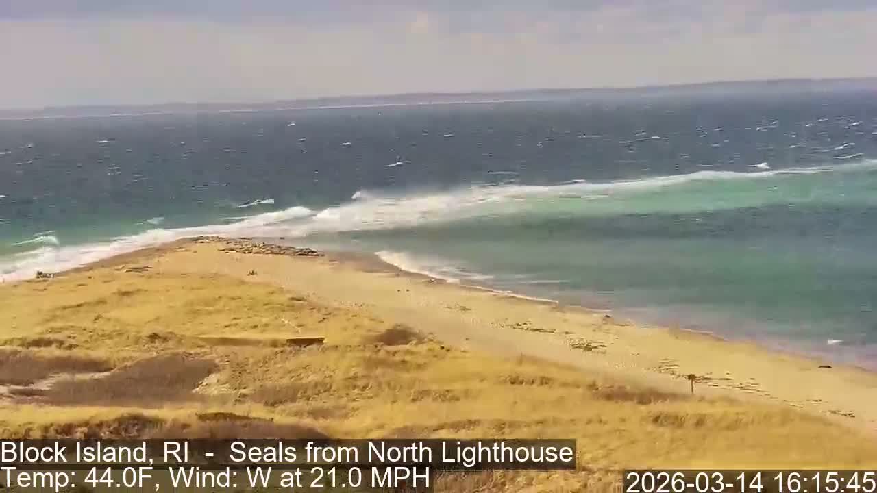 North Lighthouse, Live Cam - Block Island, RI USA 