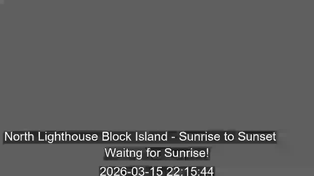 North Lighthouse, Live Cam - Block Island, RI USA 