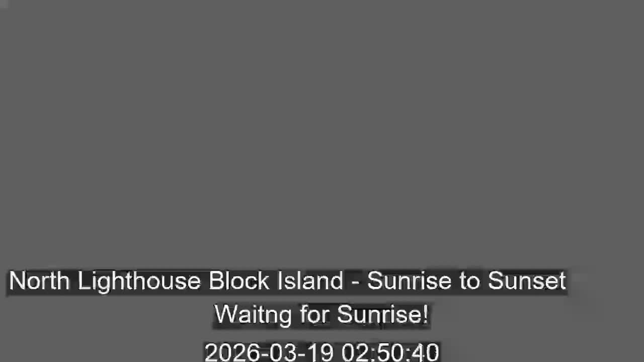 North Lighthouse, Live Cam - Block Island, RI USA 