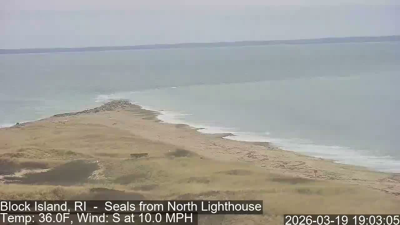 North Lighthouse, Live Cam - Block Island, RI USA 