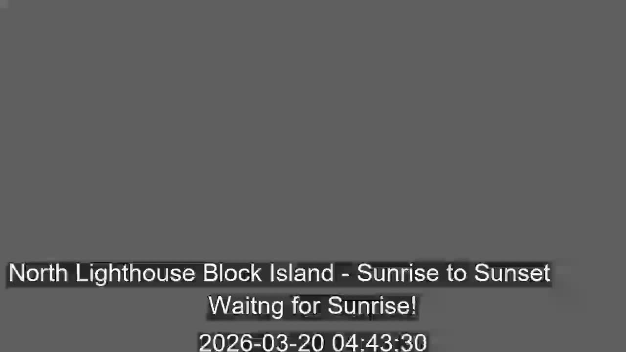 North Lighthouse, Live Cam - Block Island, RI USA 