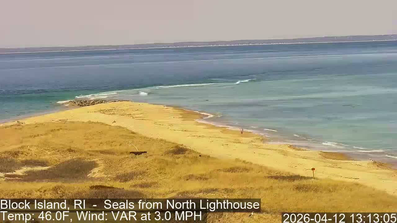 North Lighthouse, Live Cam - Block Island, RI USA 