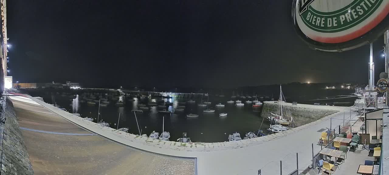 Douarnenez - Le Port Rosmeur Marine Live Cam - Quimper, Finistère, Bretagne, France