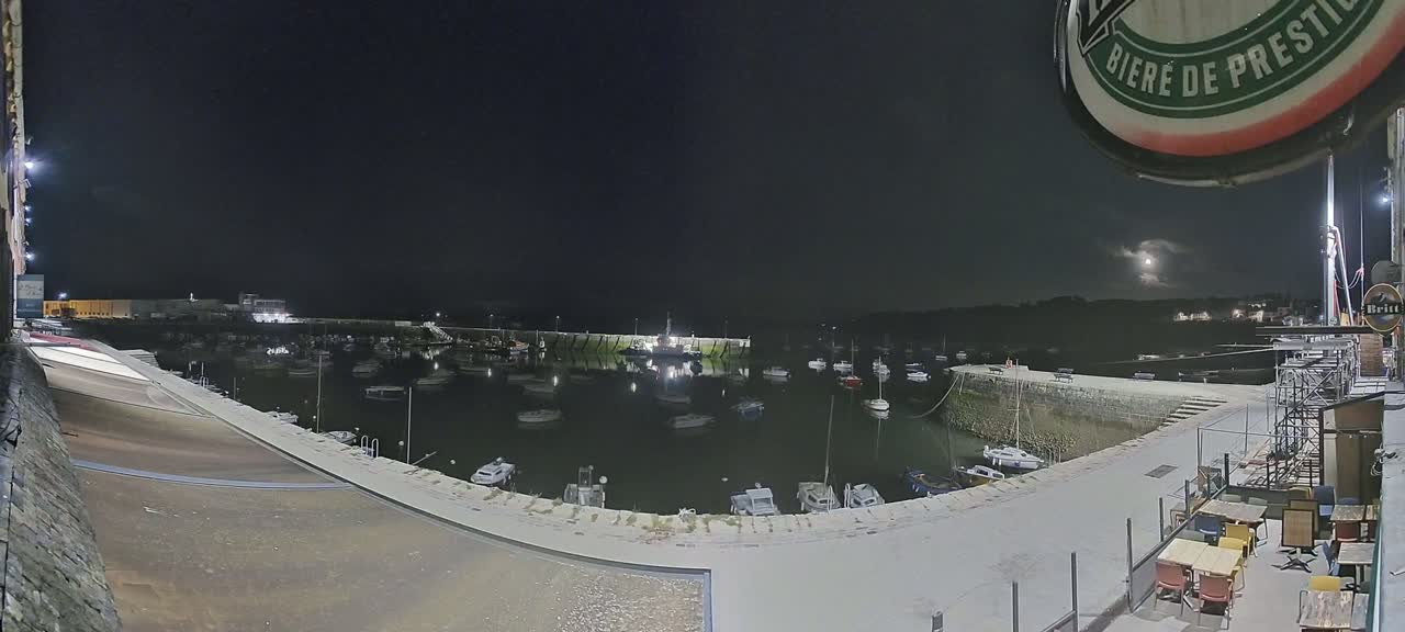 Douarnenez - Le Port Rosmeur Marine Live Cam - Quimper, Finistère, Bretagne, France
