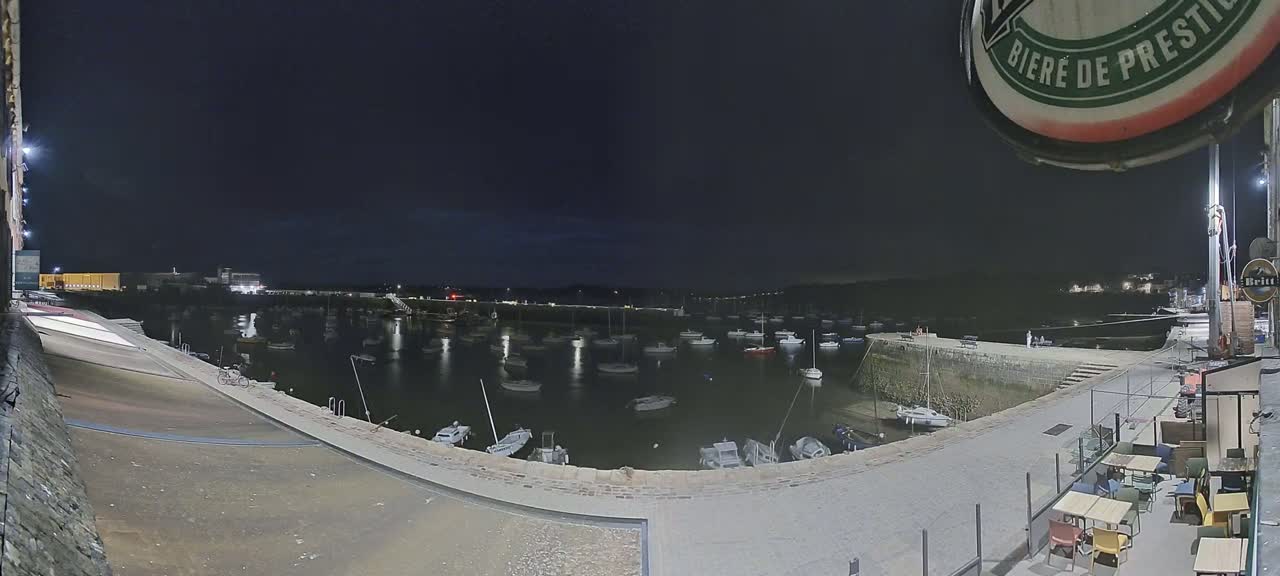 Douarnenez - Le Port Rosmeur Marine Live Cam - Quimper, Finistère, Bretagne, France