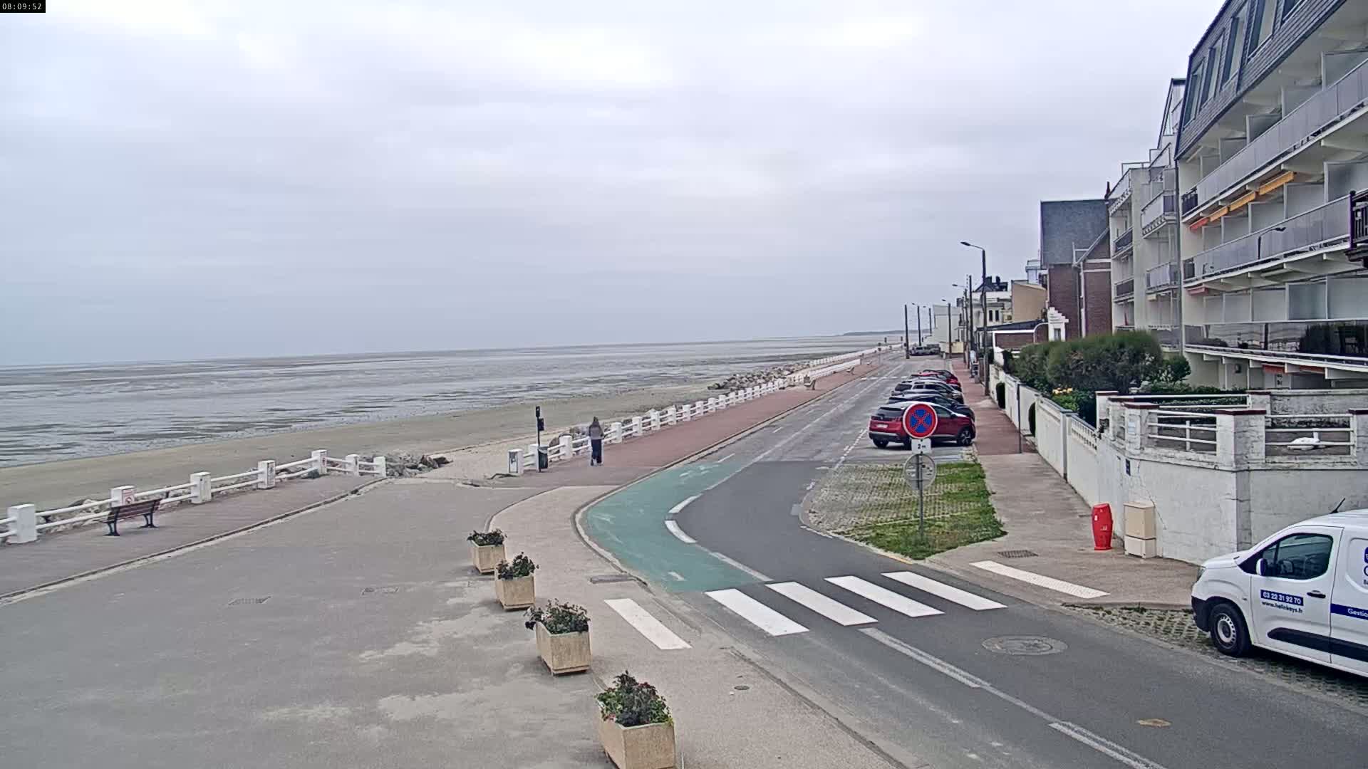 Plage Le Crotoy Beach Live Cam - Abbeville, Somme, Hauts-de-France, France