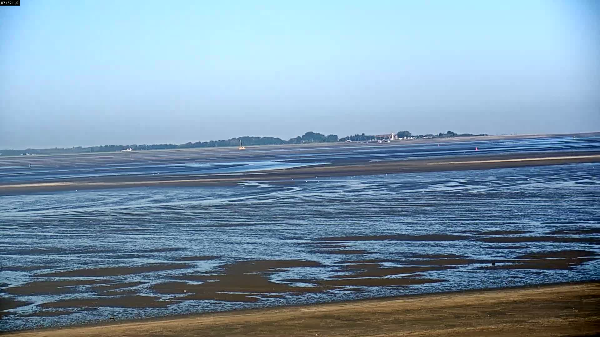 Plage Le Crotoy Beach Live Cam - Abbeville, Somme, Hauts-de-France, France