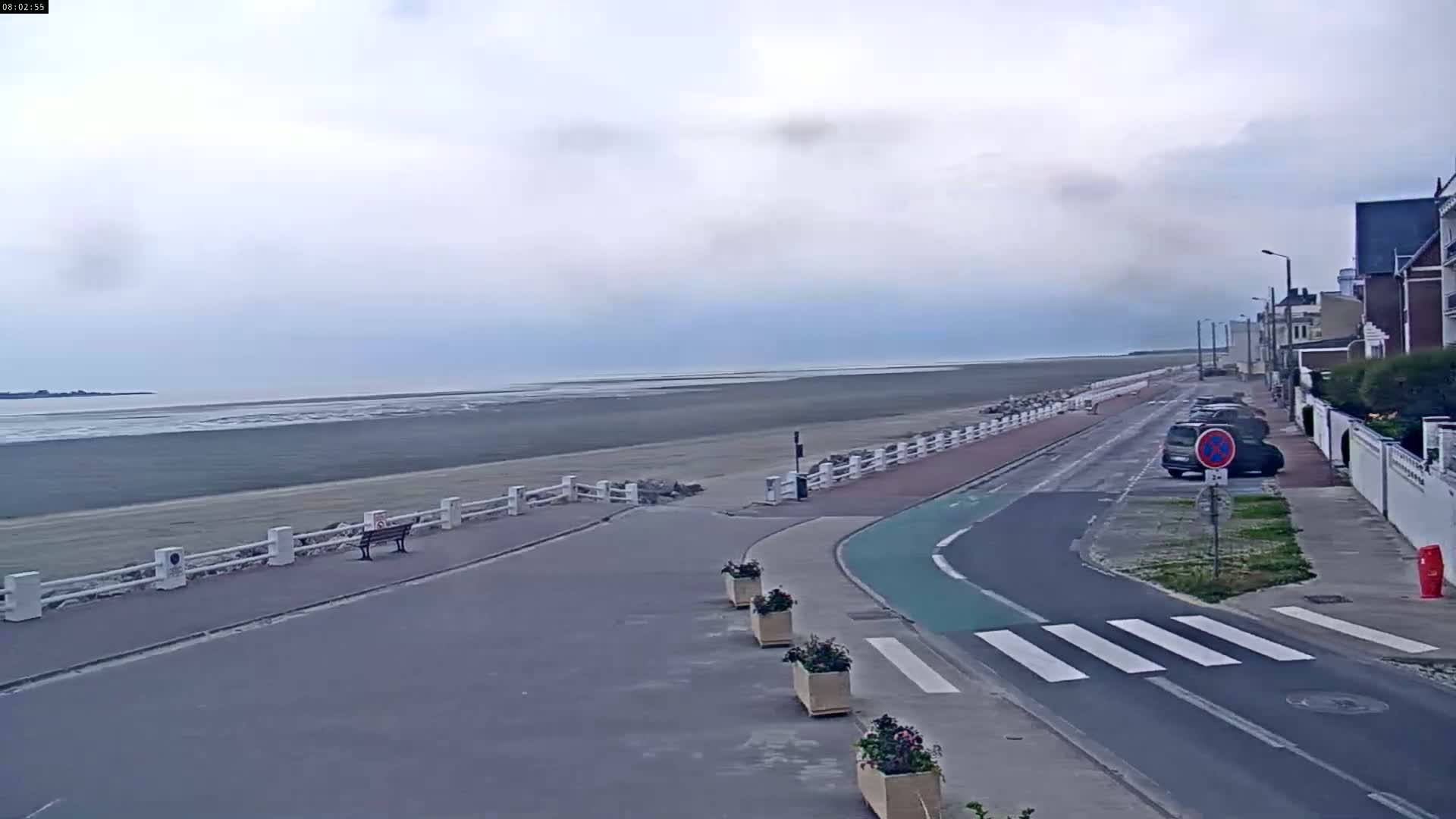 Plage Le Crotoy Beach Live Cam - Abbeville, Somme, Hauts-de-France, France