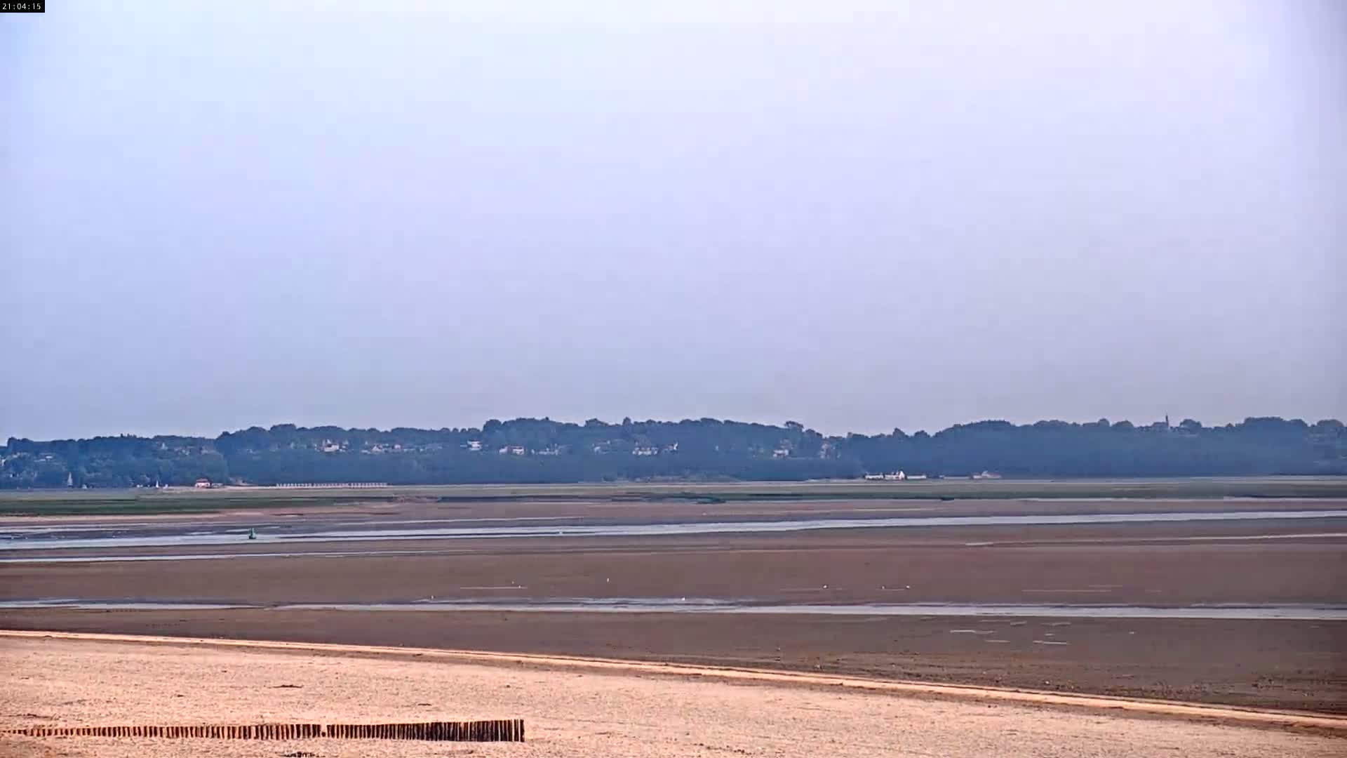 Plage Le Crotoy Beach Live Cam - Abbeville, Somme, Hauts-de-France, France