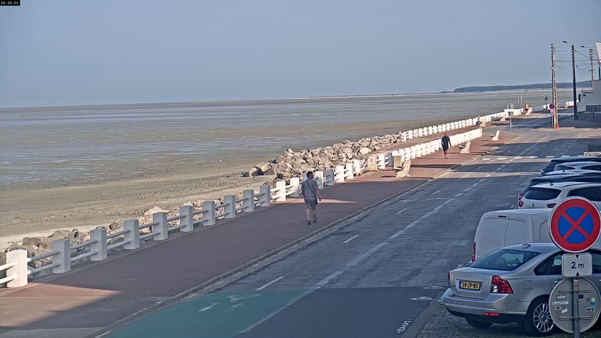Plage Le Crotoy Beach Live Cam - Abbeville, Somme, Hauts-de-France, France