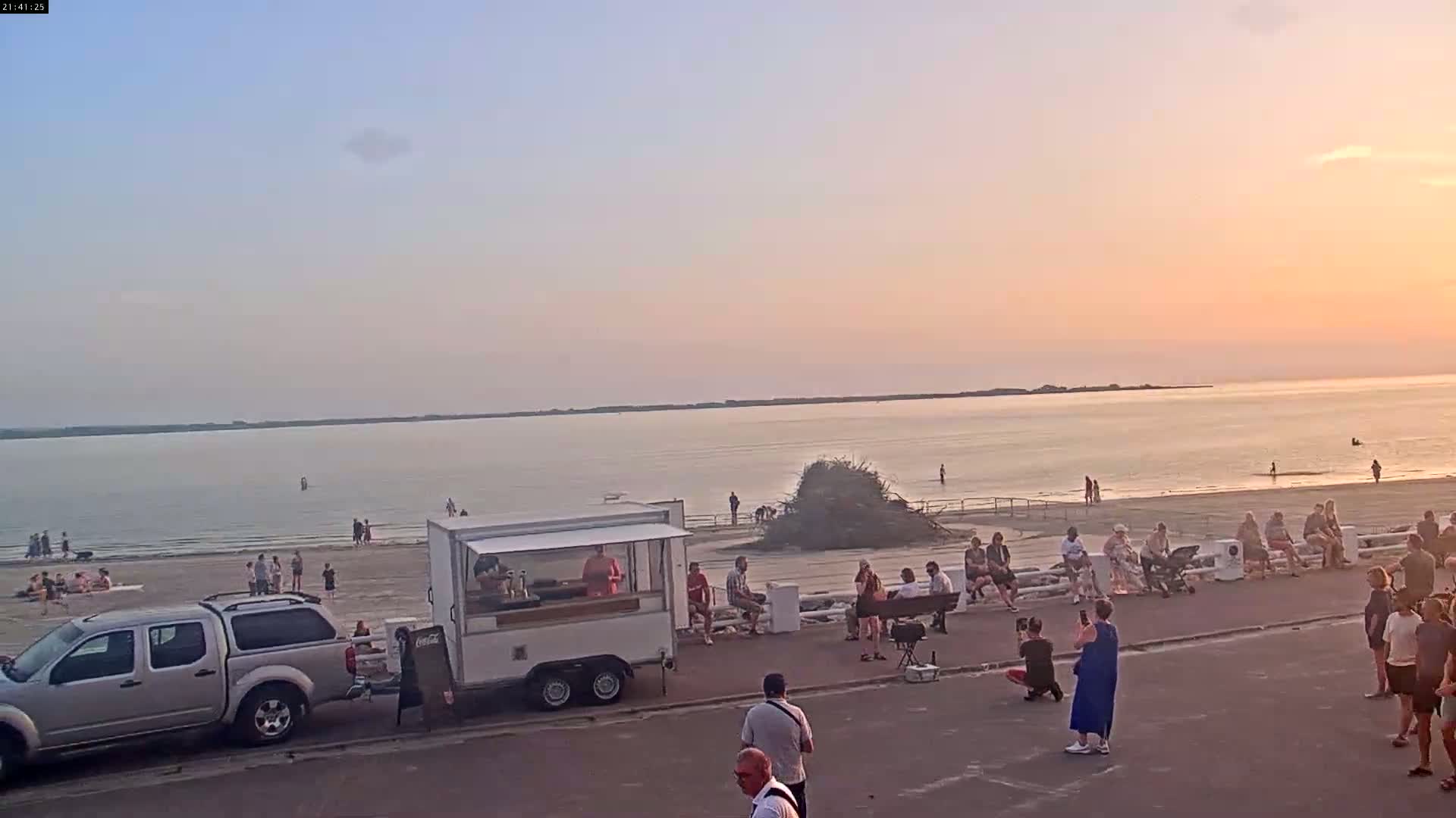 Plage Le Crotoy Beach Live Cam - Abbeville, Somme, Hauts-de-France, France