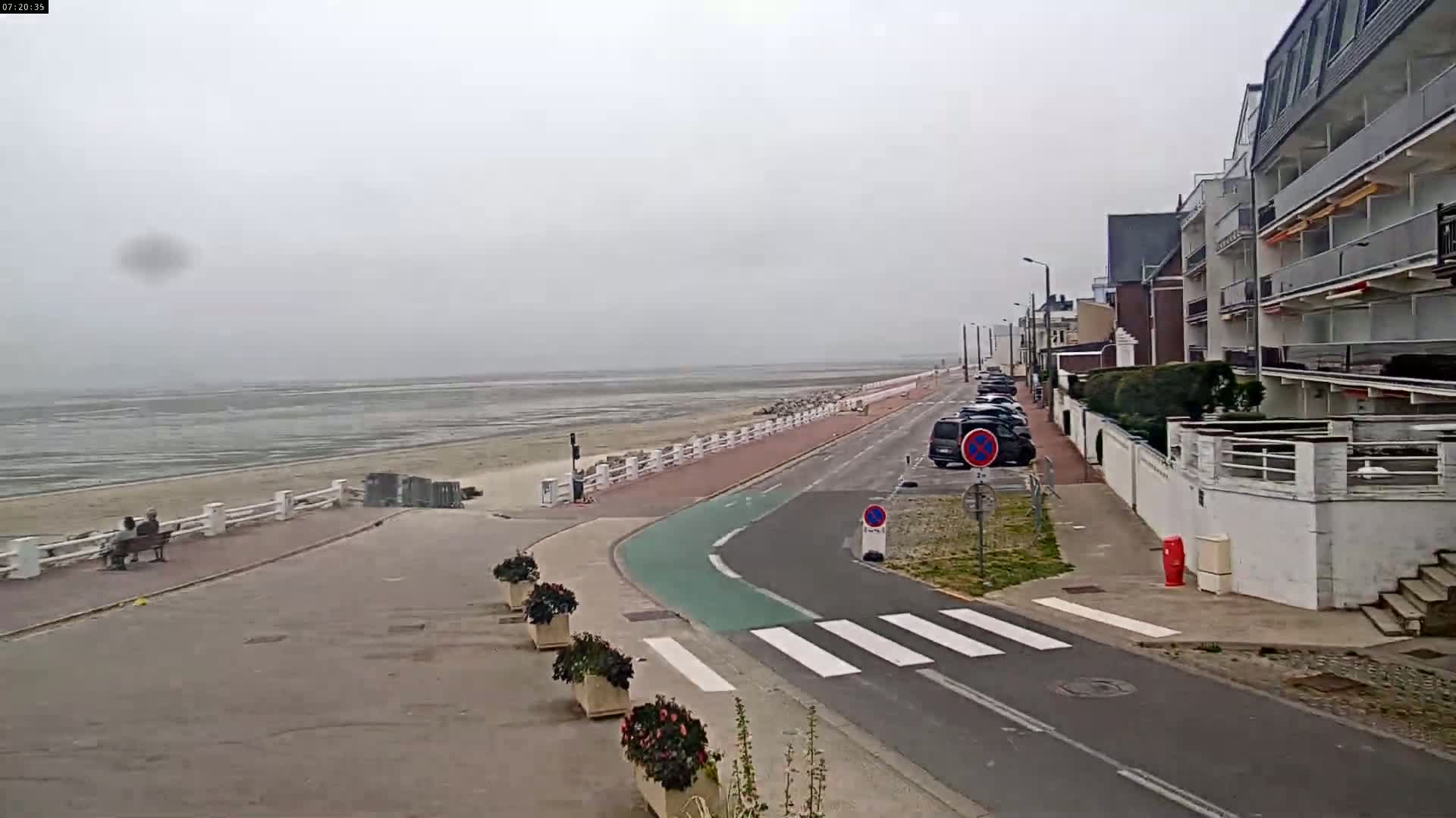 Plage Le Crotoy Beach Live Cam - Abbeville, Somme, Hauts-de-France, France