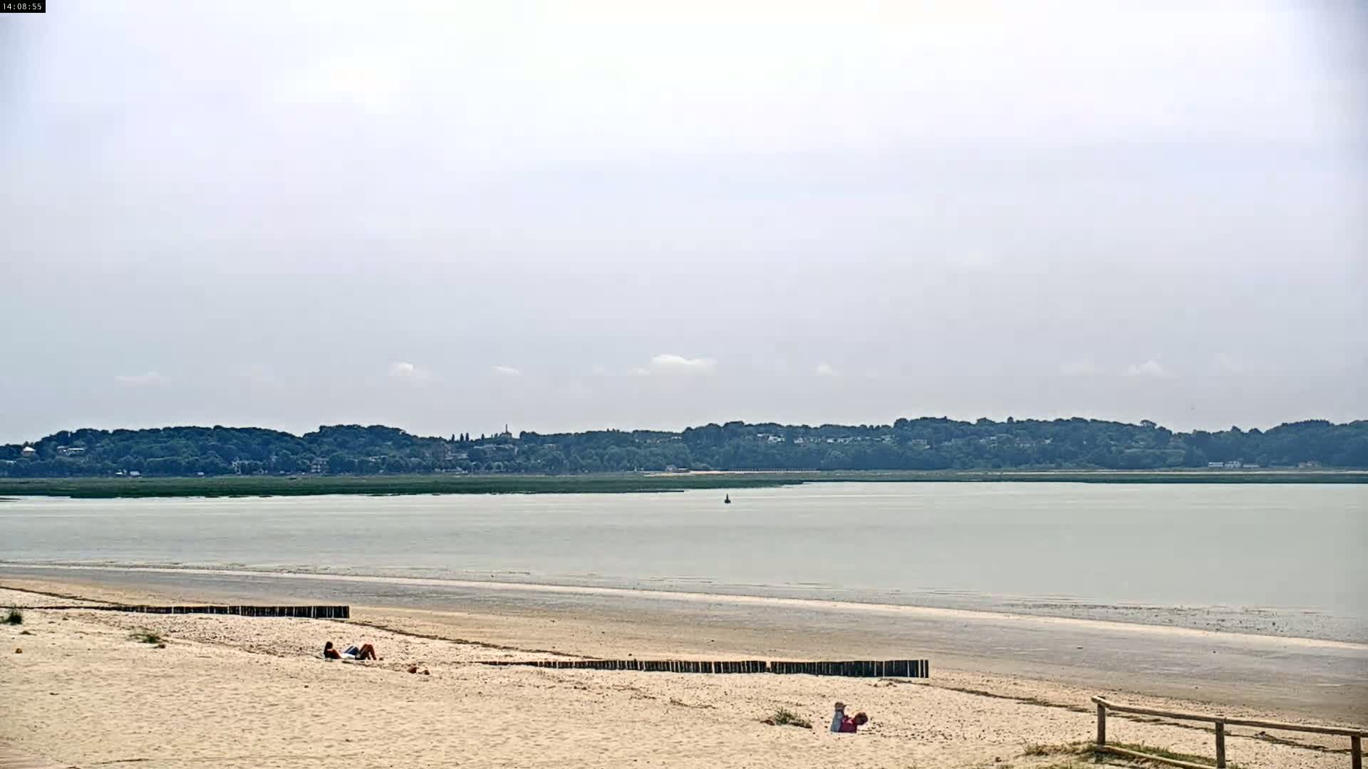 Plage Le Crotoy Beach Live Cam - Abbeville, Somme, Hauts-de-France, France