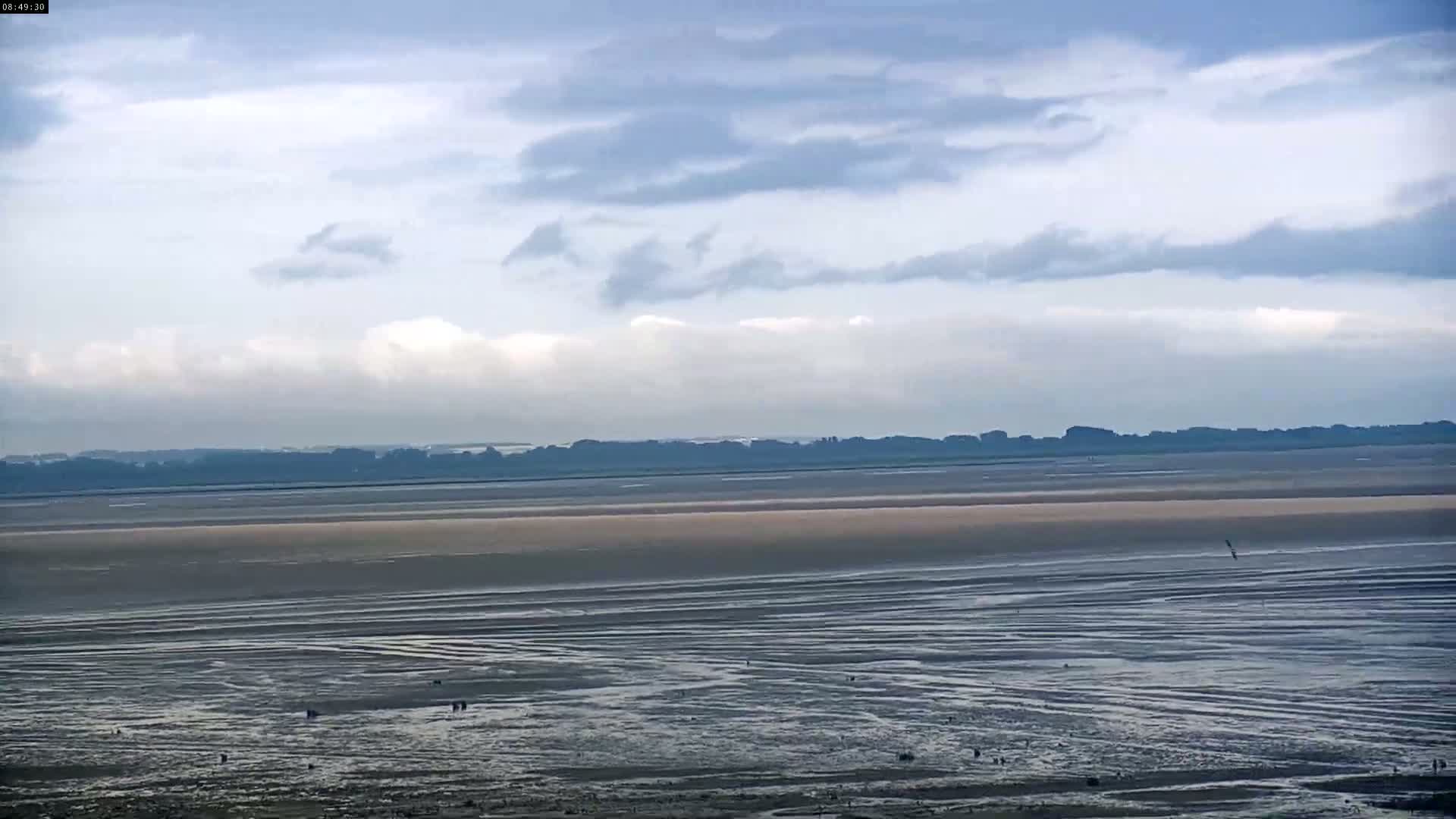 Plage Le Crotoy Beach Live Cam - Abbeville, Somme, Hauts-de-France, France