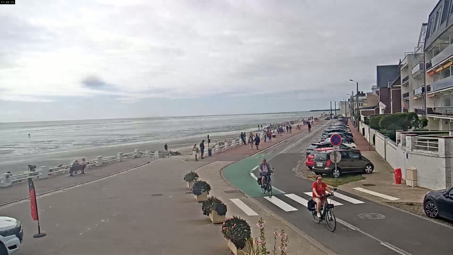 Plage Le Crotoy Beach Live Cam - Abbeville, Somme, Hauts-de-France, France