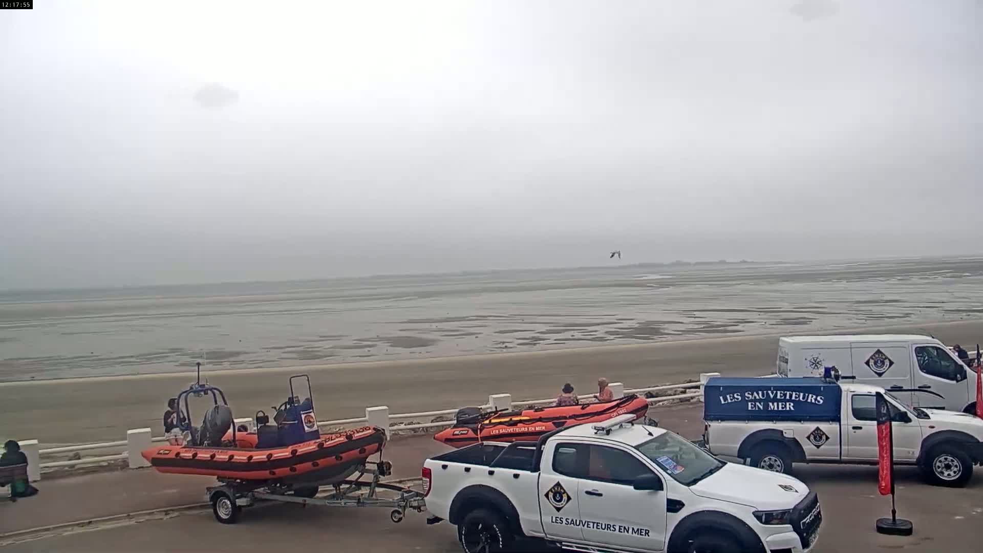 Plage Le Crotoy Beach Live Cam - Abbeville, Somme, Hauts-de-France, France
