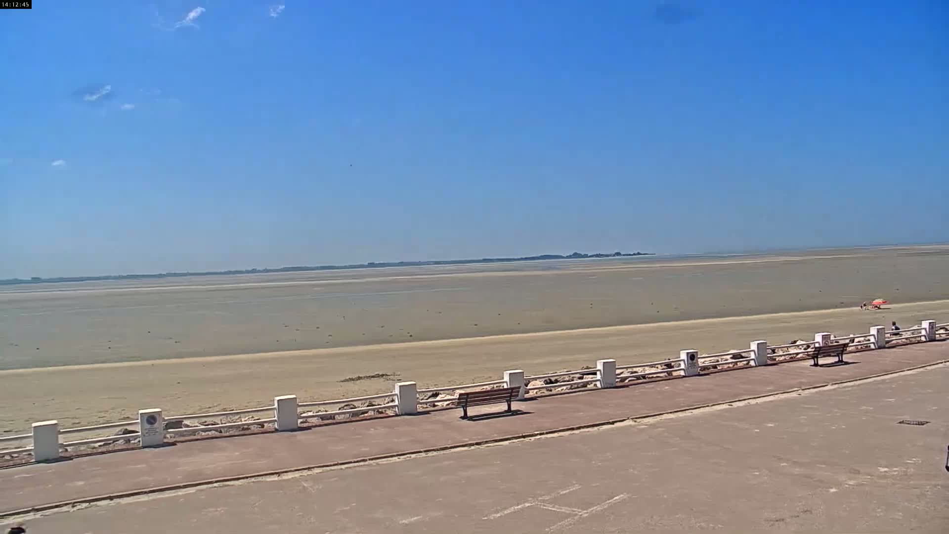 Plage Le Crotoy Beach Live Cam - Abbeville, Somme, Hauts-de-France, France