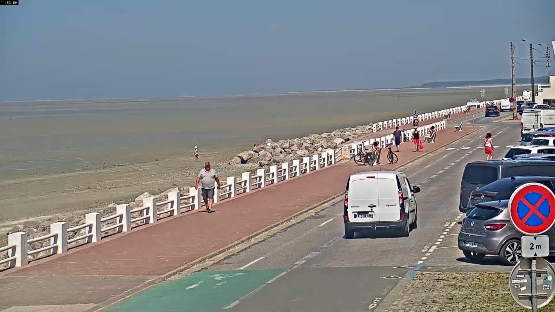 Plage Le Crotoy Beach Live Cam - Abbeville, Somme, Hauts-de-France, France