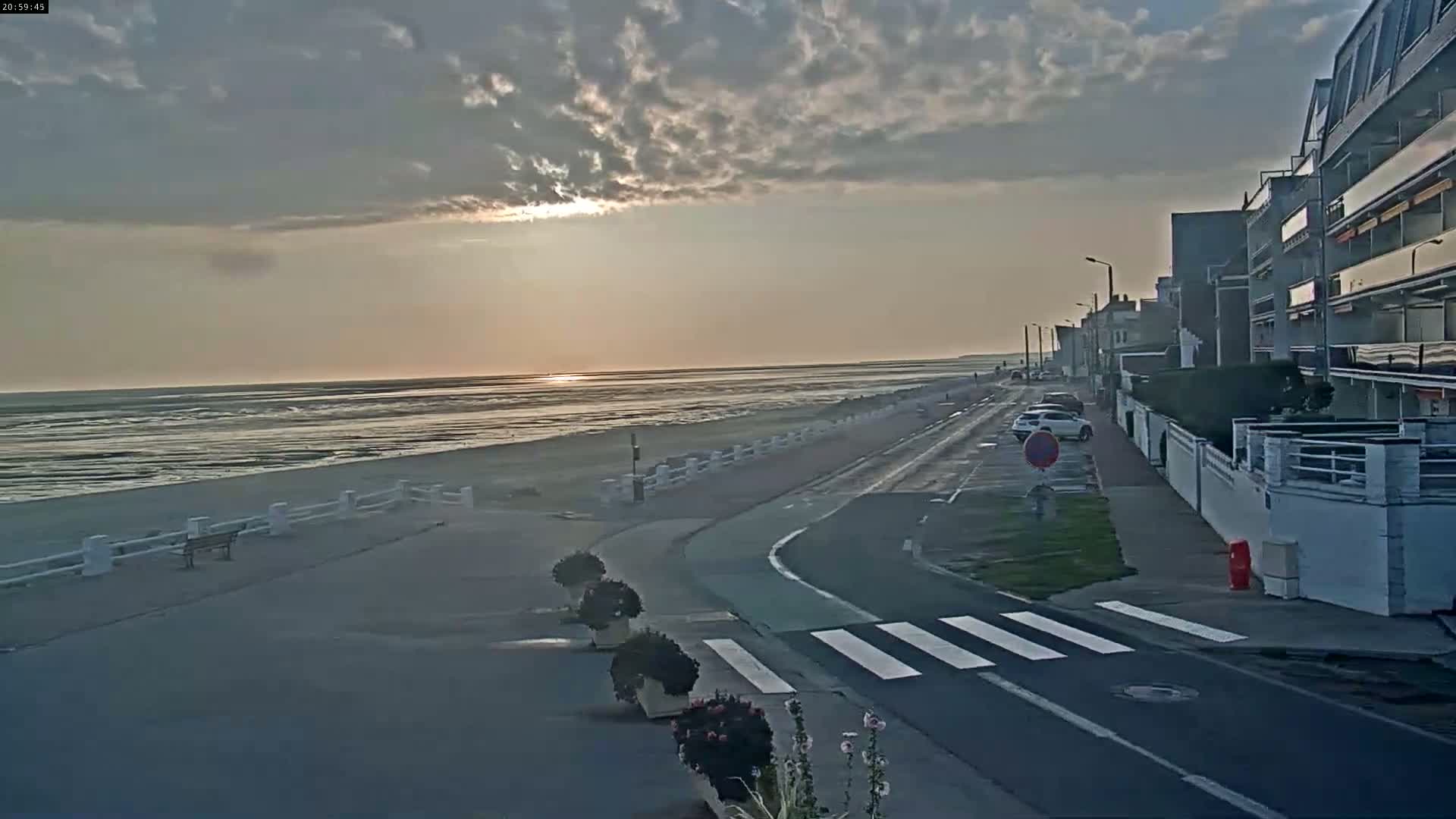 Plage Le Crotoy Beach Live Cam - Abbeville, Somme, Hauts-de-France, France