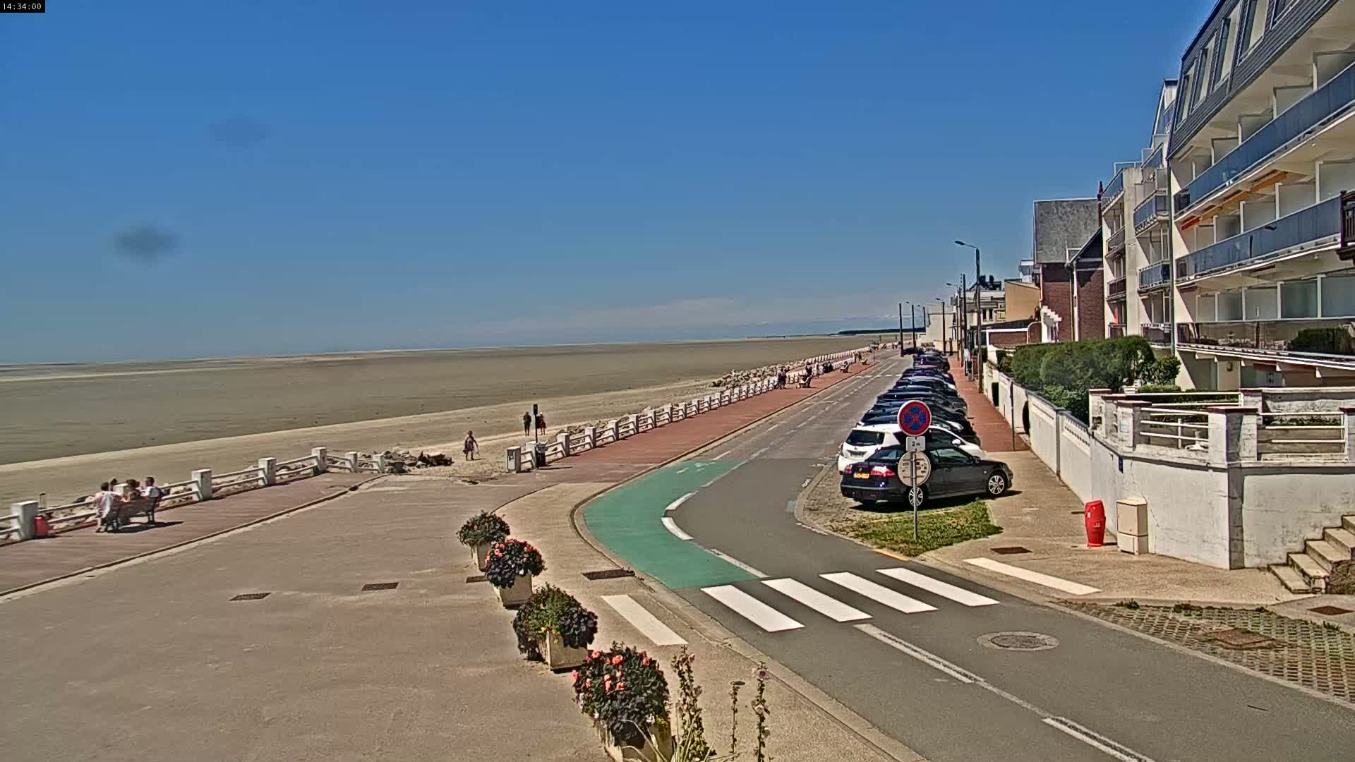 Plage Le Crotoy Beach Live Cam - Abbeville, Somme, Hauts-de-France, France