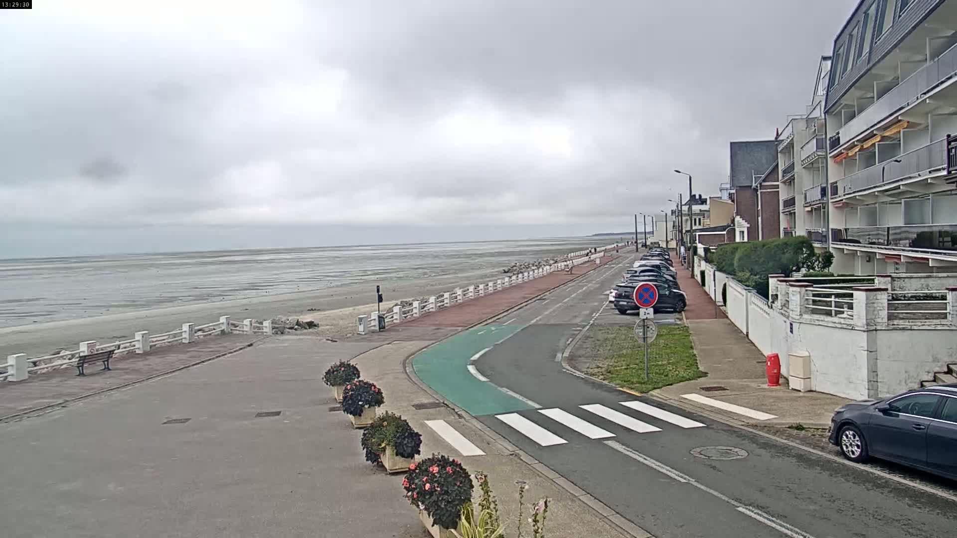 Plage Le Crotoy Beach Live Cam - Abbeville, Somme, Hauts-de-France, France