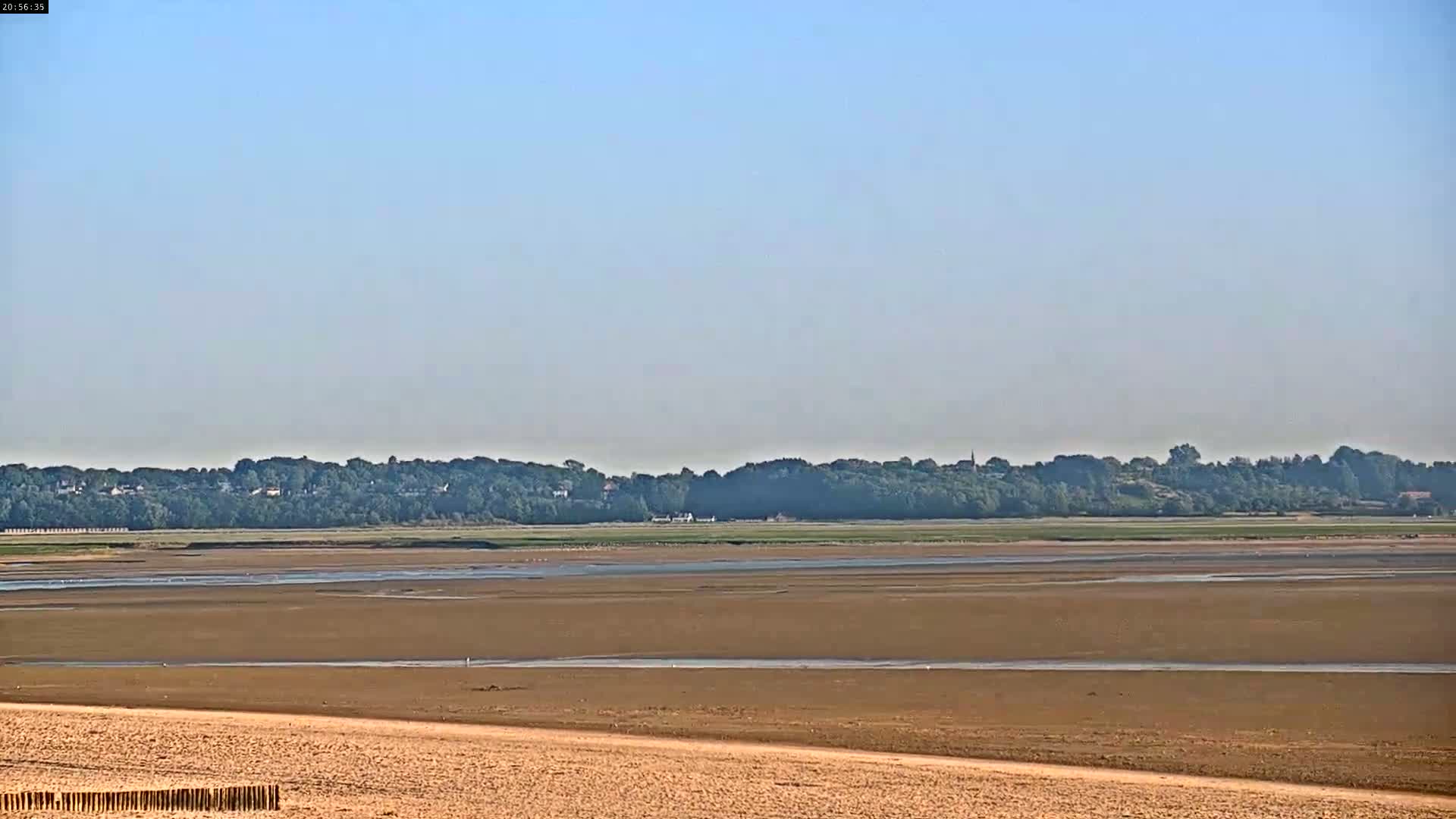 Plage Le Crotoy Beach Live Cam - Abbeville, Somme, Hauts-de-France, France