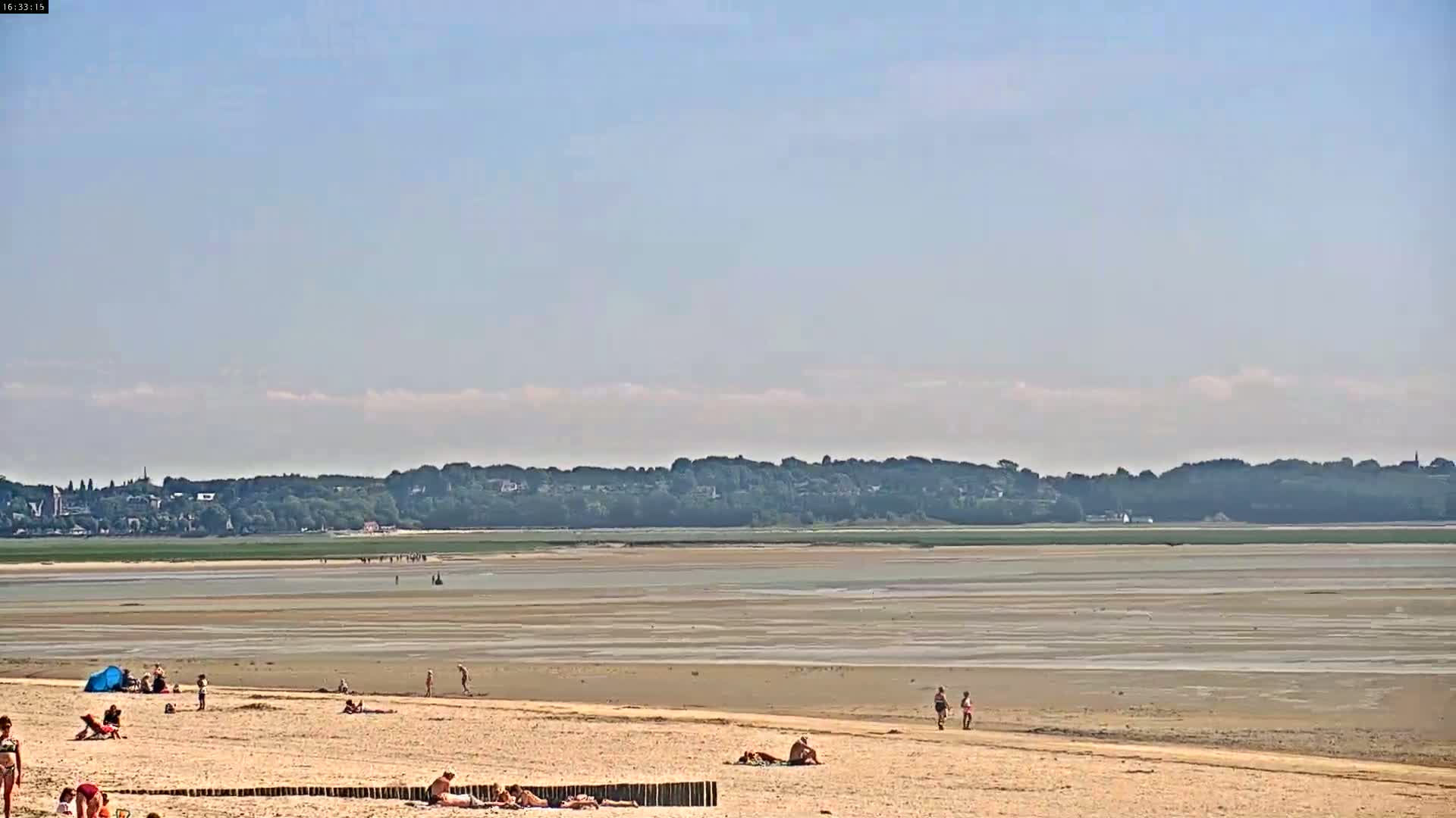 Plage Le Crotoy Beach Live Cam - Abbeville, Somme, Hauts-de-France, France