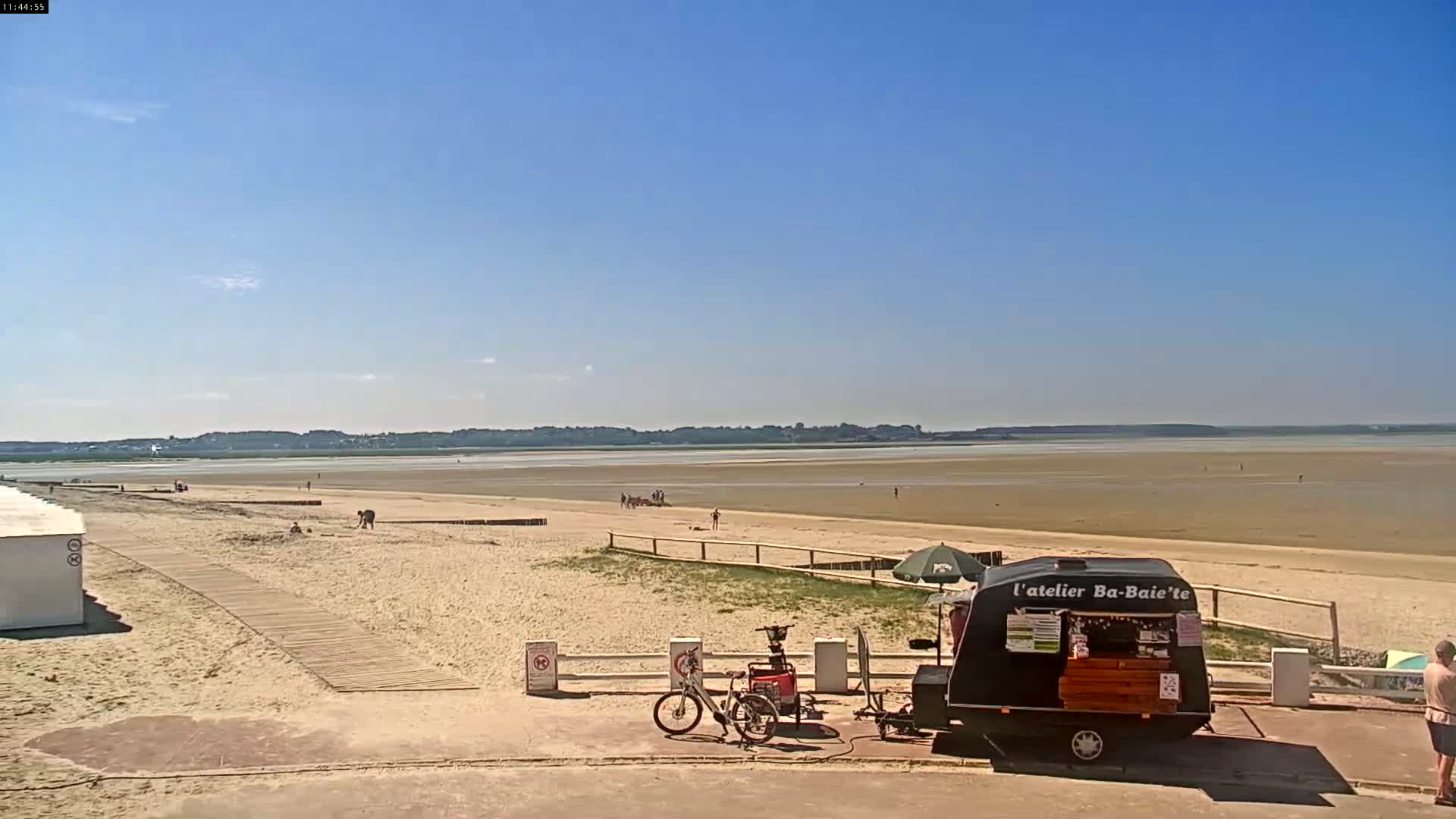 Plage Le Crotoy Beach Live Cam - Abbeville, Somme, Hauts-de-France, France