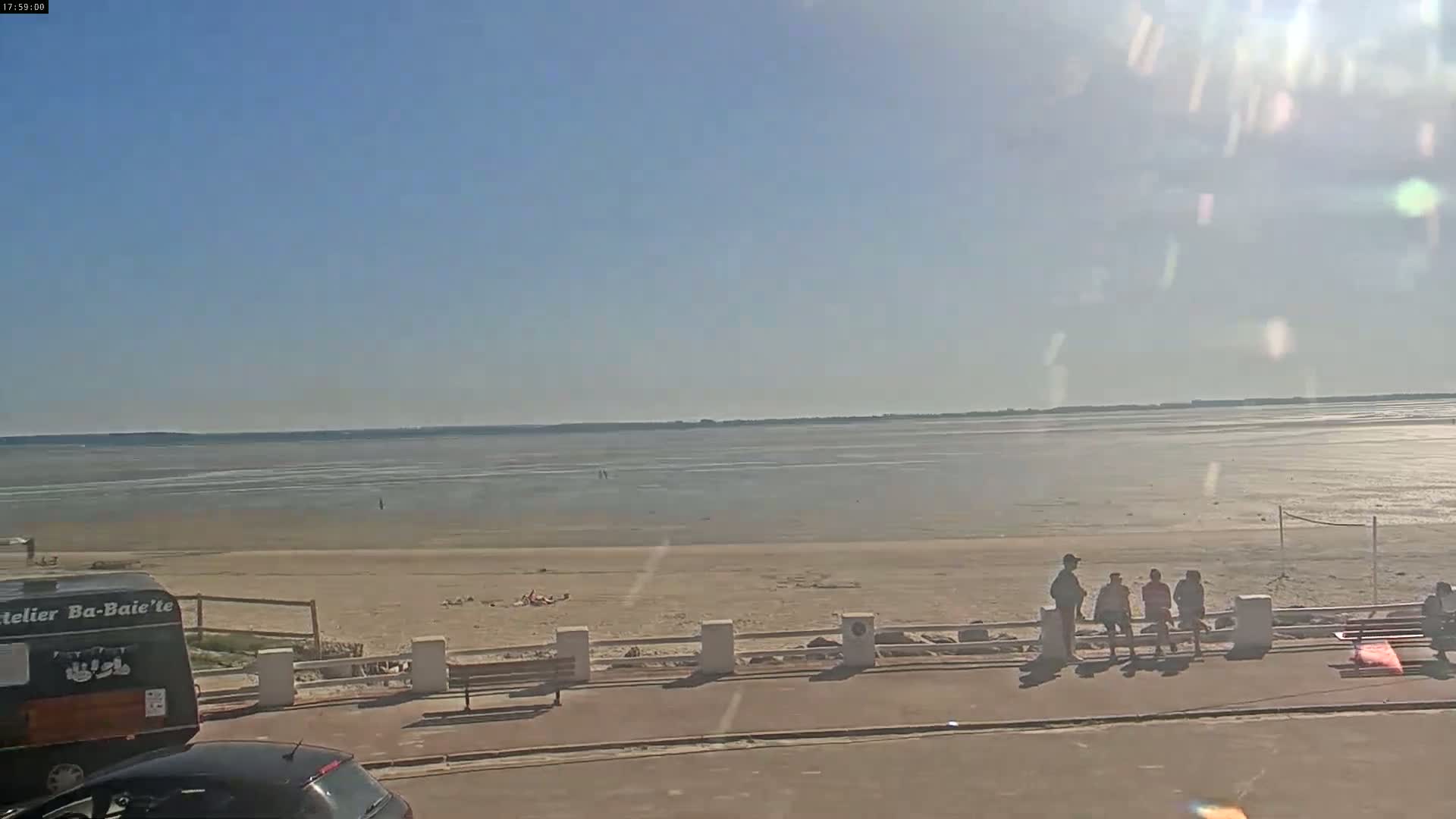 Plage Le Crotoy Beach Live Cam - Abbeville, Somme, Hauts-de-France, France