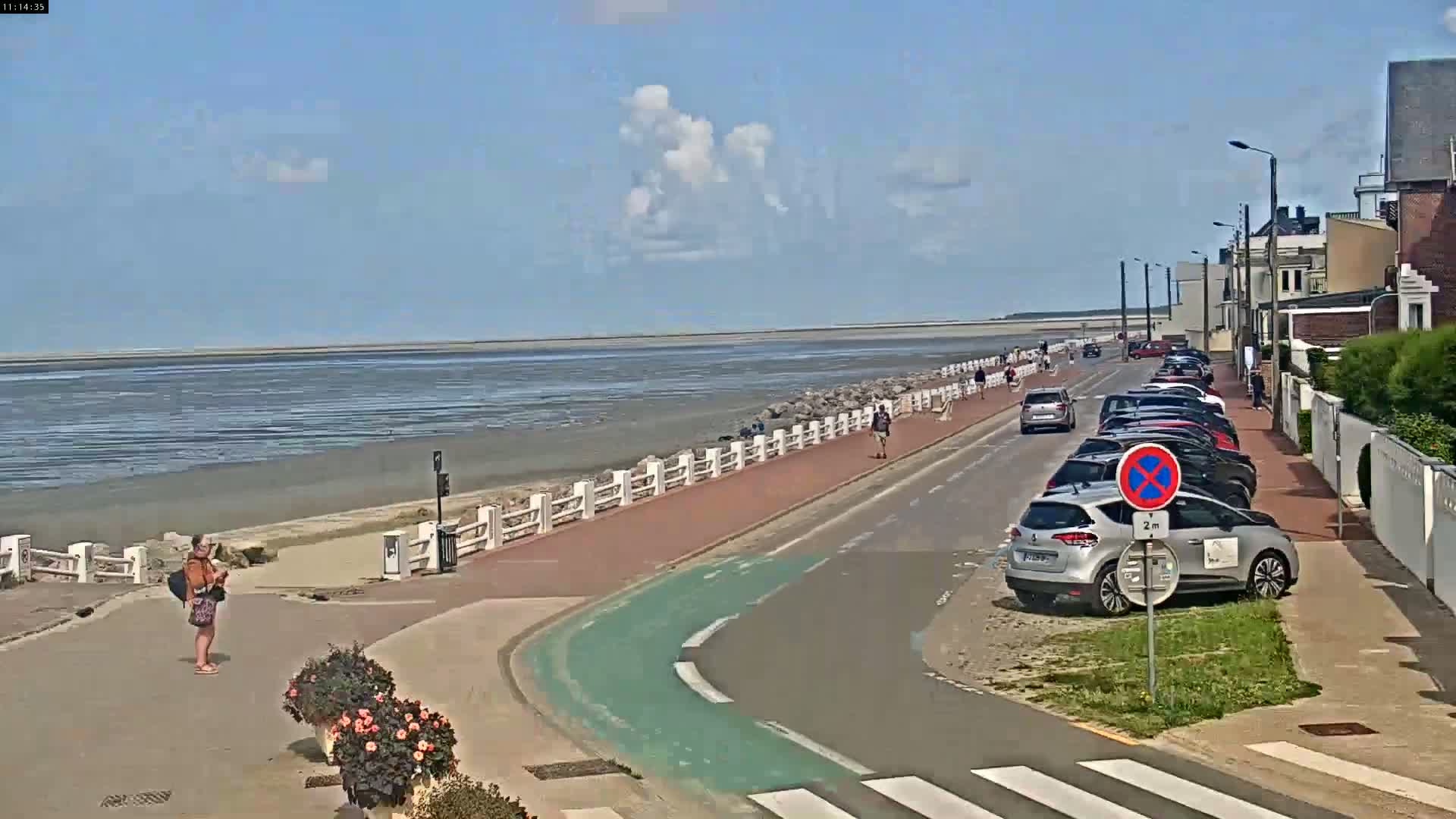 Plage Le Crotoy Beach Live Cam - Abbeville, Somme, Hauts-de-France, France