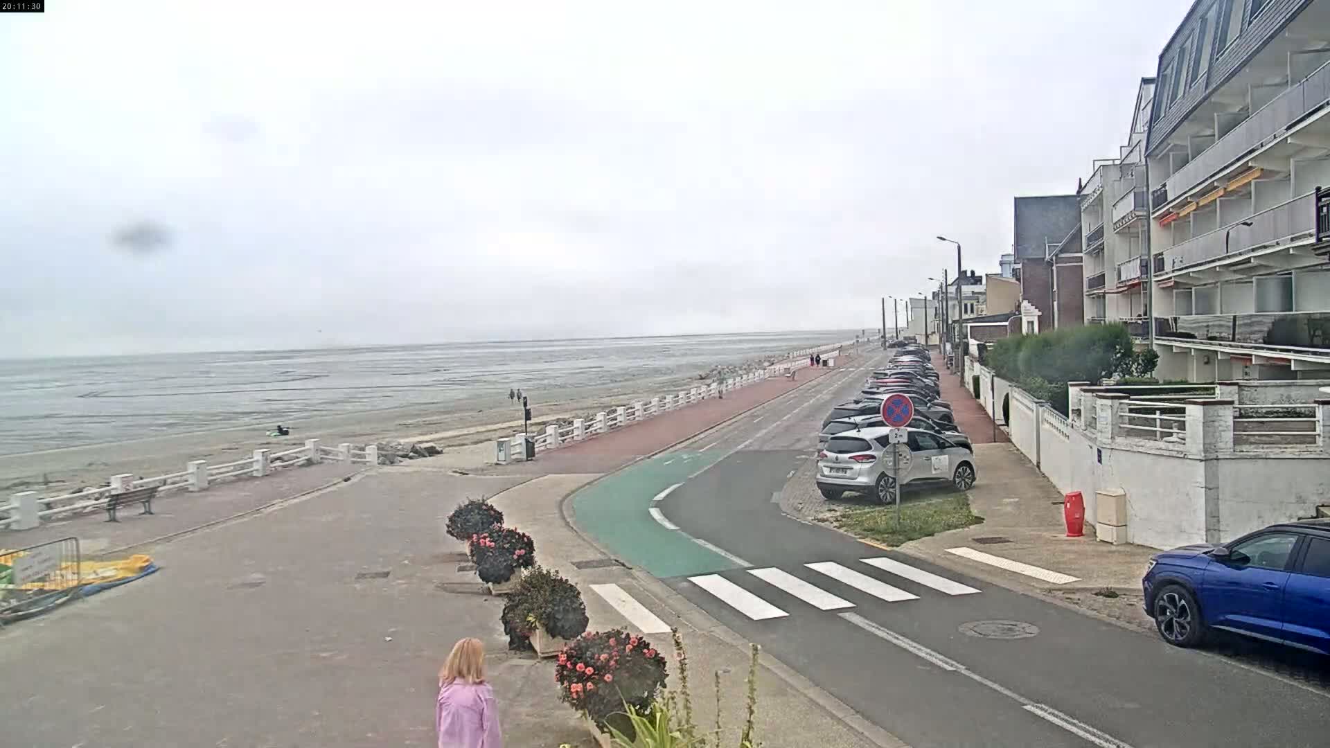 Plage Le Crotoy Beach Live Cam - Abbeville, Somme, Hauts-de-France, France