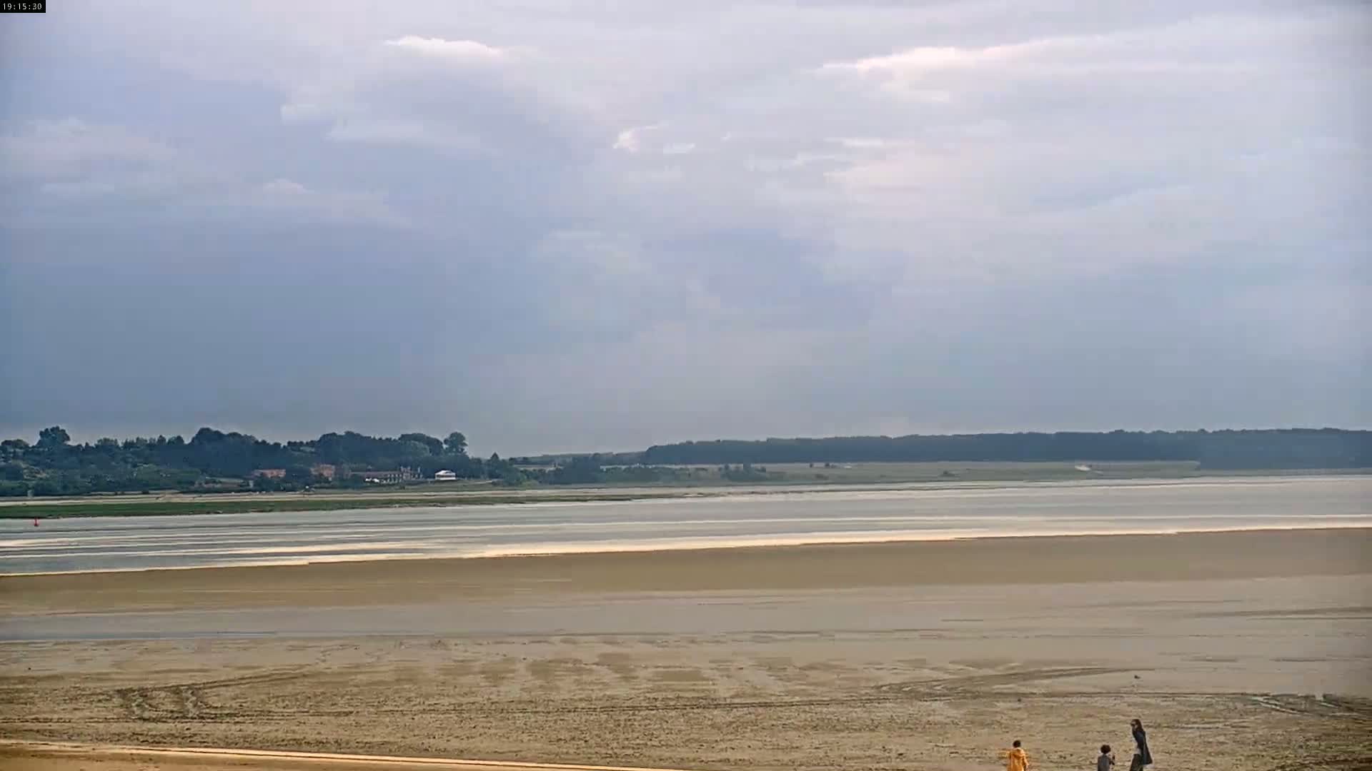 Plage Le Crotoy Beach Live Cam - Abbeville, Somme, Hauts-de-France, France
