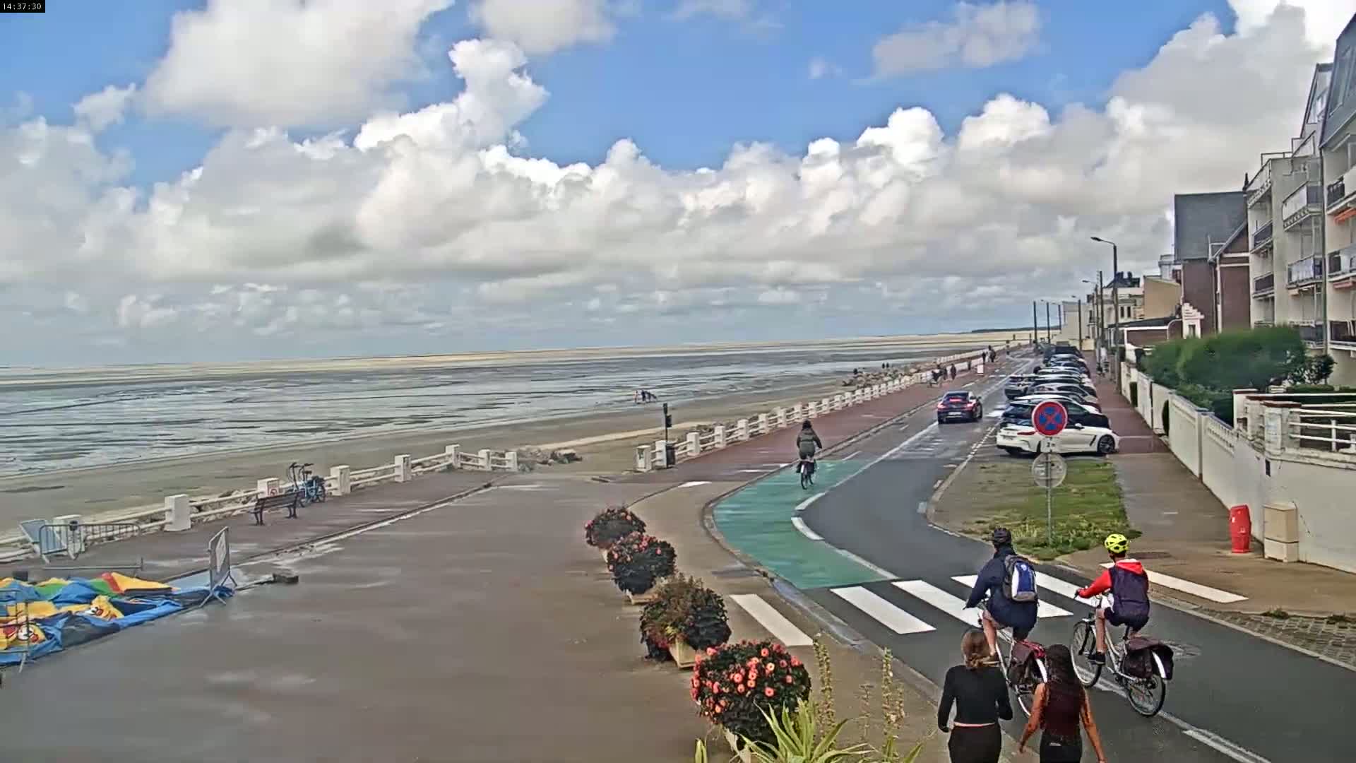 Plage Le Crotoy Beach Live Cam - Abbeville, Somme, Hauts-de-France, France