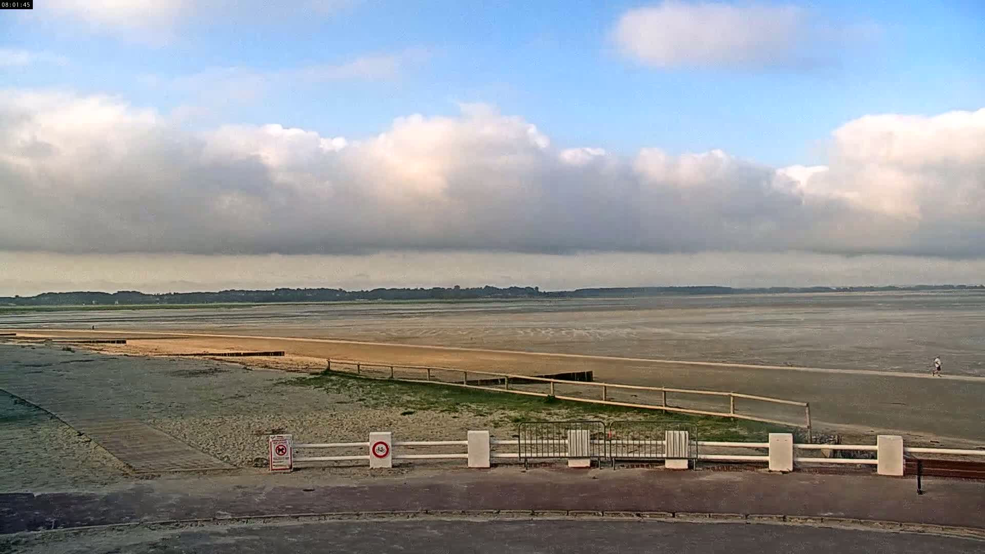 Plage Le Crotoy Beach Live Cam - Abbeville, Somme, Hauts-de-France, France