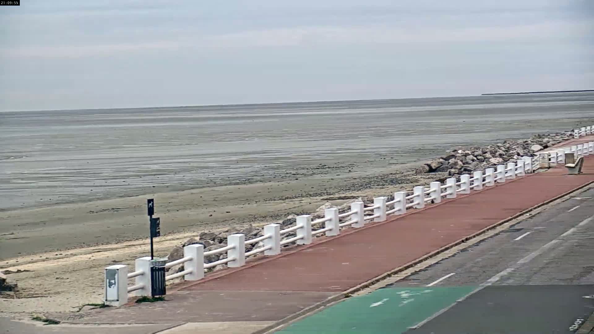 Plage Le Crotoy Beach Live Cam - Abbeville, Somme, Hauts-de-France, France