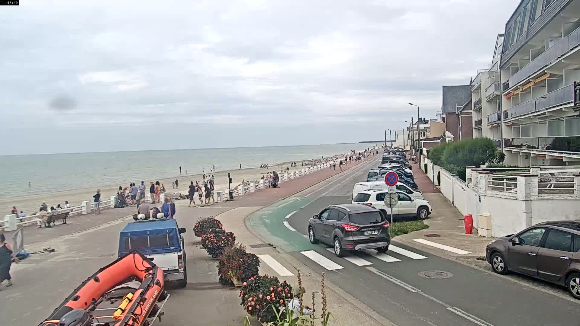 Plage Le Crotoy Beach Live Cam - Abbeville, Somme, Hauts-de-France, France