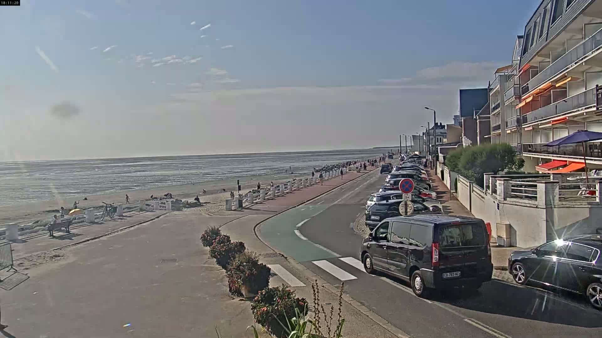 Plage Le Crotoy Beach Live Cam - Abbeville, Somme, Hauts-de-France, France