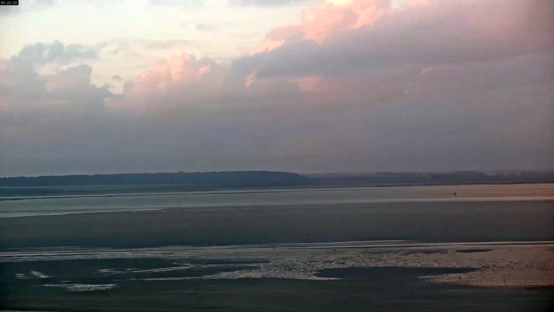 Plage Le Crotoy Beach Live Cam - Abbeville, Somme, Hauts-de-France, France