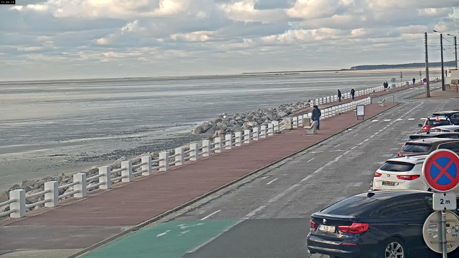 Plage Le Crotoy Beach Live Cam - Abbeville, Somme, Hauts-de-France, France