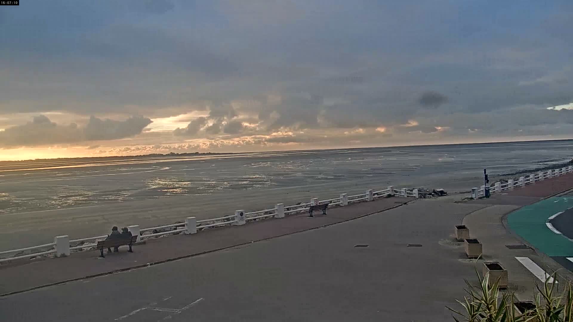 Plage Le Crotoy Beach Live Cam - Abbeville, Somme, Hauts-de-France, France